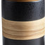 Contenedor cerámica café y té 61oz negro apilable
