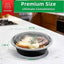 Contenedores reutilizables 28oz con tapas set 50