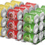 Organiz. latas despensa 3 set 36 latas estandar