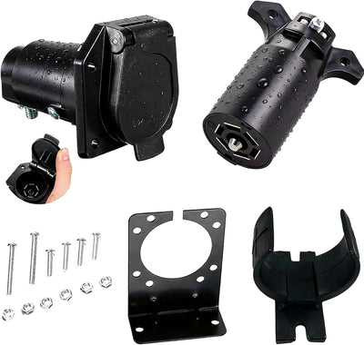 Set enchufe remolque 7 pines conector cuchilla para camión