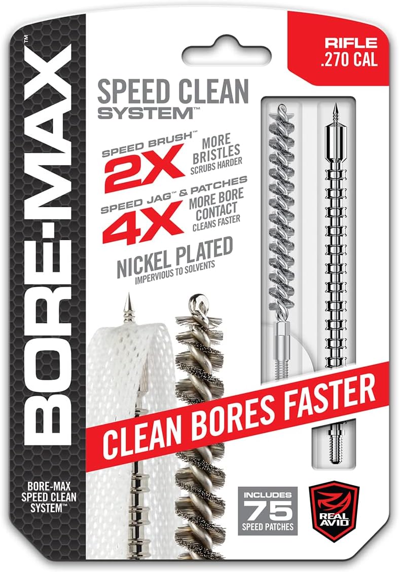 Set limpieza rifle 270 cal Boremax Speed Clean