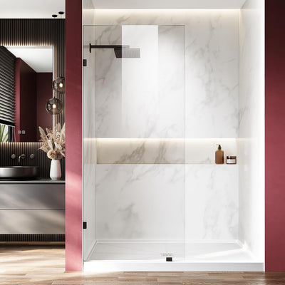 Puerta ducha vidrio templado 34x78.75pulg transparente