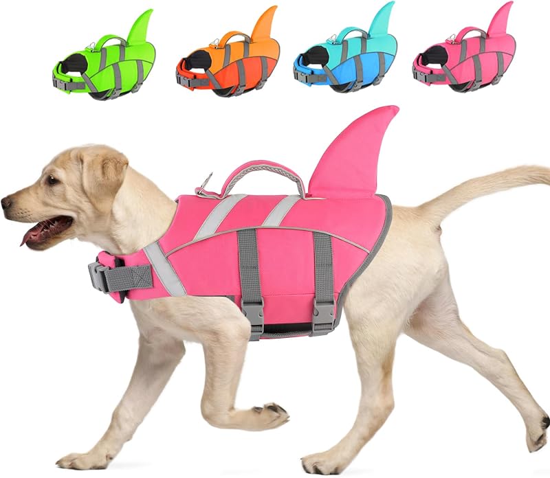 Chaleco salvavidas perro alta visibilidad flotación