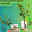 Soporte para plantas 6 Pzas amigo de hoja interior