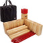 Set madera lanzamiento césped aire libre