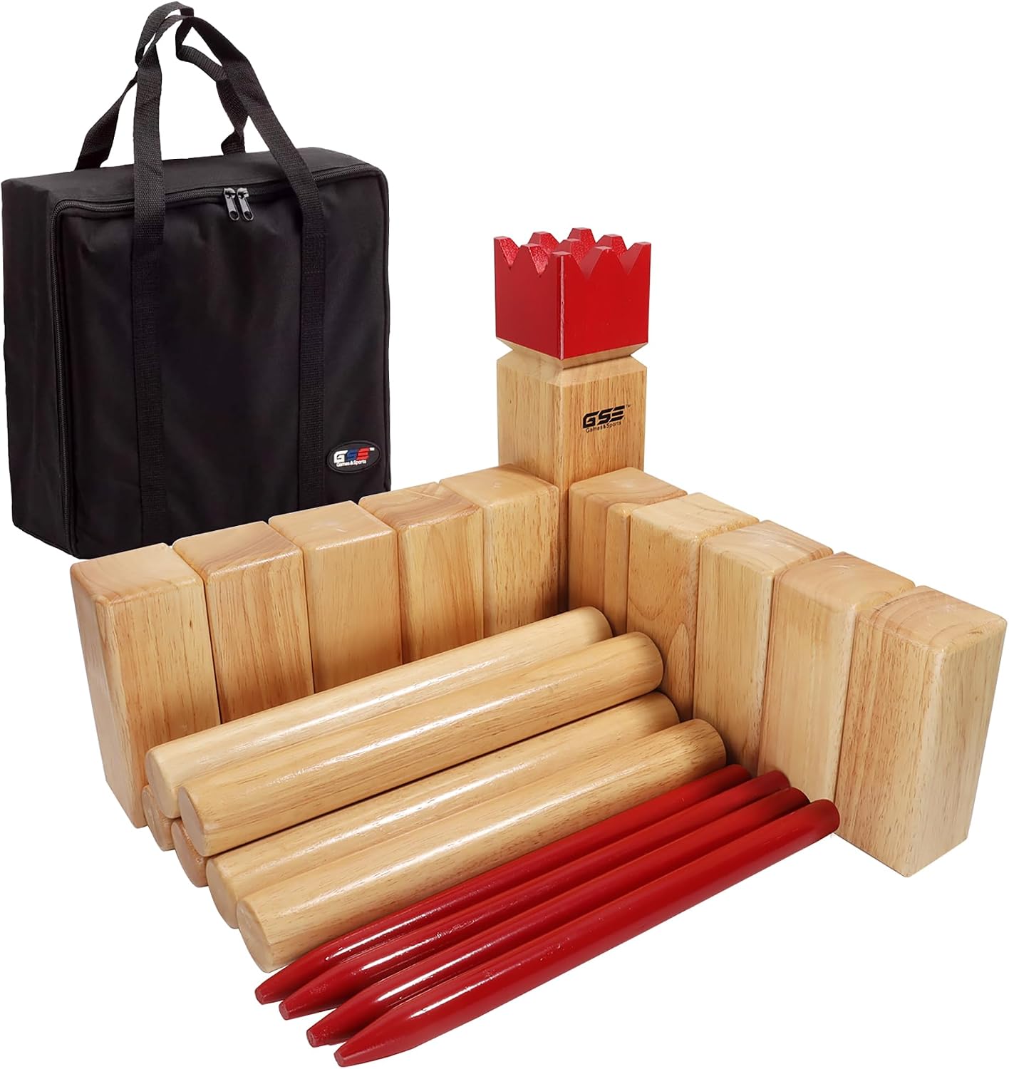 Set madera lanzamiento césped aire libre