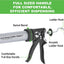 Pistola calafateo manual 20oz transm 18:1