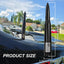 Antena 50 Cal Bullet Chevy Silverado GMC Sierra 07-25 negro