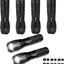 6 Linternas LED Recargables USB C Zoomable Camping