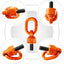 Perno ojo M18x38.1 acero aleación 1080MPa rotación 360