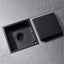 Rejilla drenaje ducha 6pulg acero inox negro mate