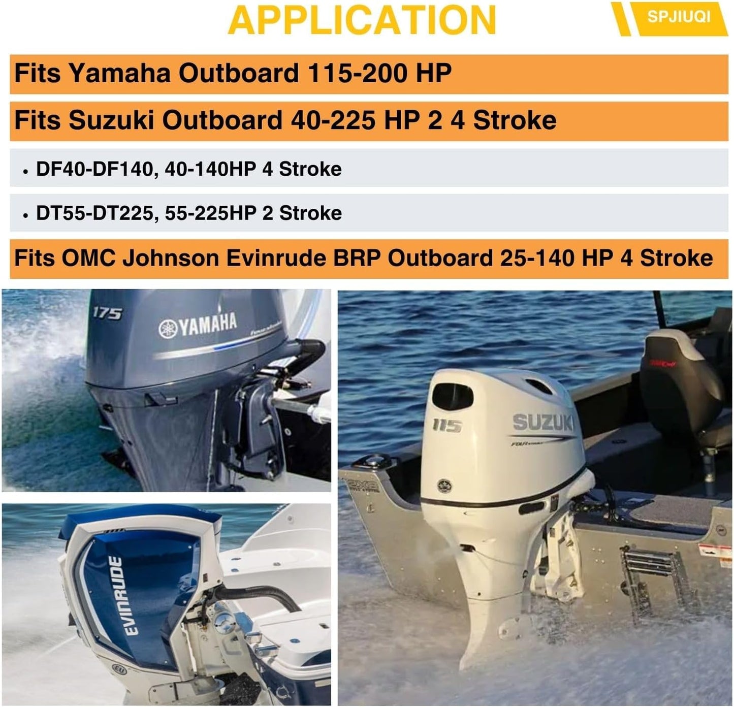 Relé inclinable para Yamaha y Suzuki DF40-DF140