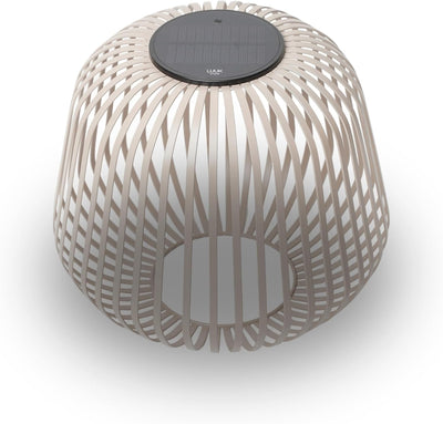 Lámpara LED solar inalámbrica luz blanca regulable