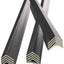 12 Protectores Esquina Pared 45pulg Borde Madera Negro