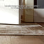 Alfombra lavable 2x6ft antiderrap beige para pasillo