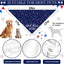 Bandana ajustable perro 4 de julio bandera estadounidense 2 pzas