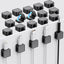 Pack 20 organizadores cables soporte adhesivo magnético escritorio