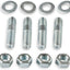 Pernos carbohidratos 1-1/2" color plateado