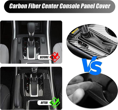 Cubierta palanca cambios fibra carbono Honda Accord 6 Pzas