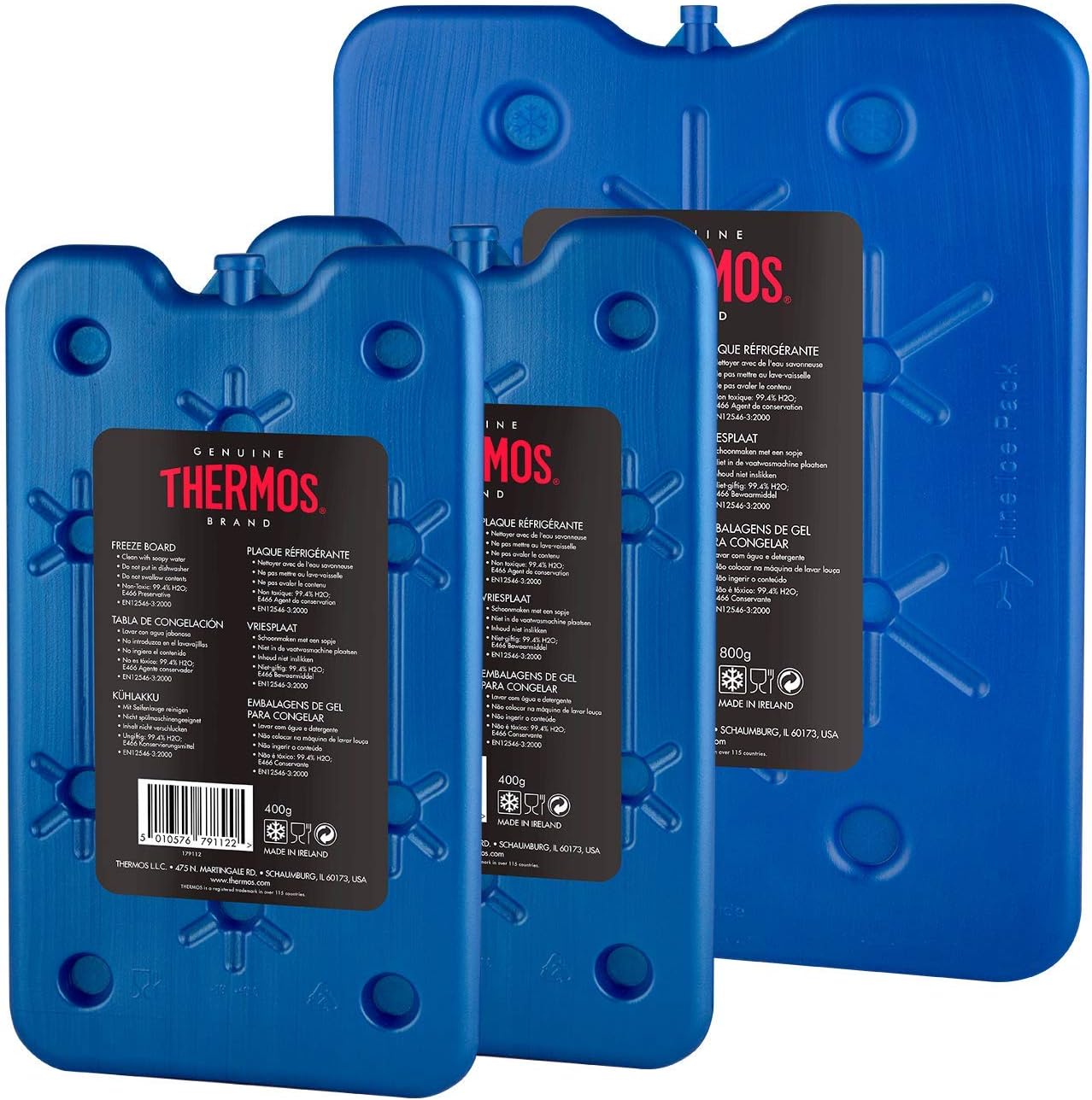 Pack 3 Freeze Boards 800g y 400g
