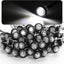 50 Luces LED blancas redondas 3/4" impermeables 12V RV barco