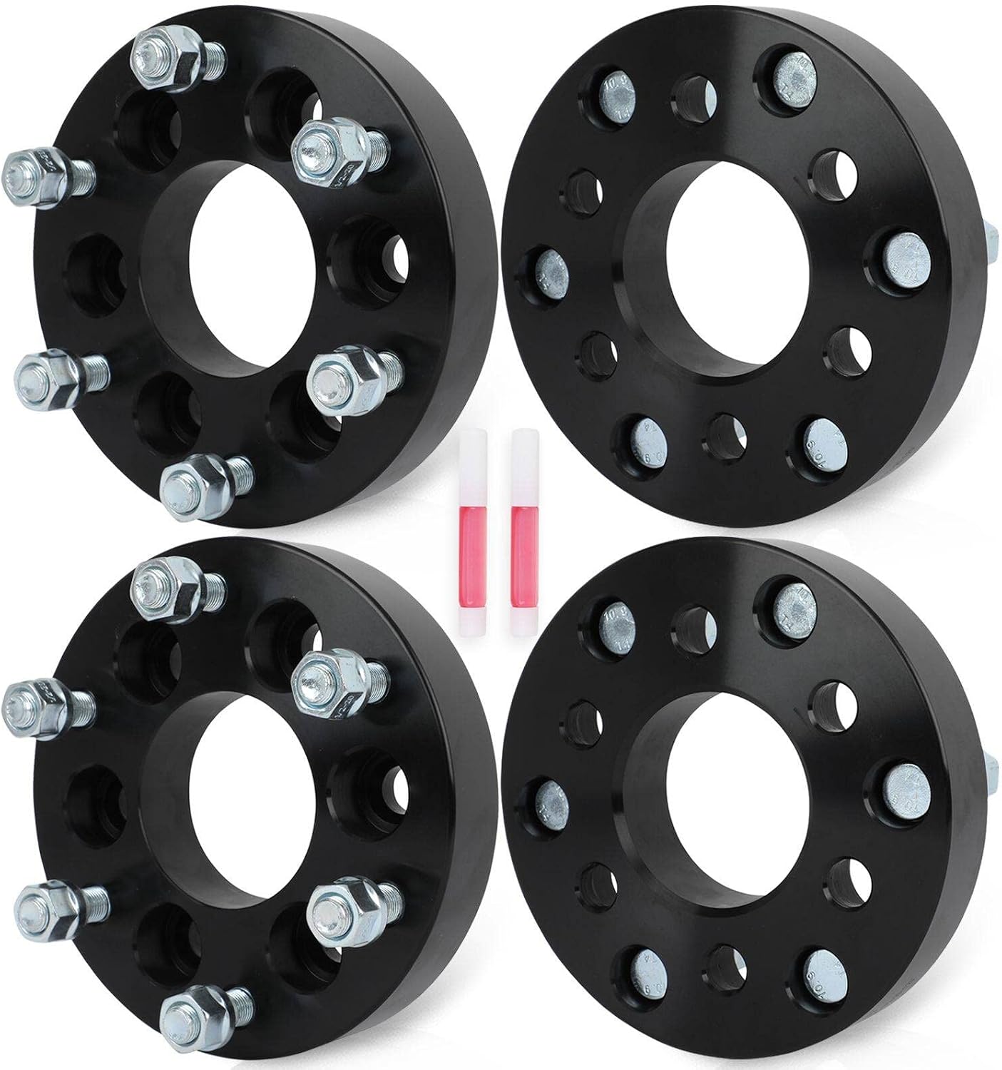4 Pzas Adaptadores Rueda 6x4.5 a 6x5.5 1.25 para Dodge