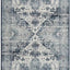 Alfombra área 2x6ft tribal envejecida antiderrap retro