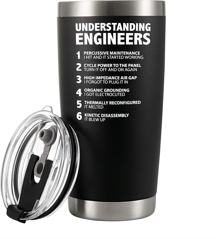 Vaso térmico regalo ingeniero estudiante profesor