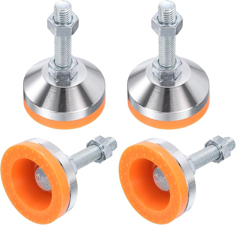 8 Pzas patas niveladoras M12 antiderrap para muebles