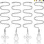 4 Cadenas Ventilador Techo 12pulg Color Plateado