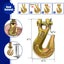 Cadenas remolque 5/16" x 20 pies carga 4900 lb