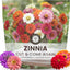 Semillas Zinnia 4000 bolsa 1oz