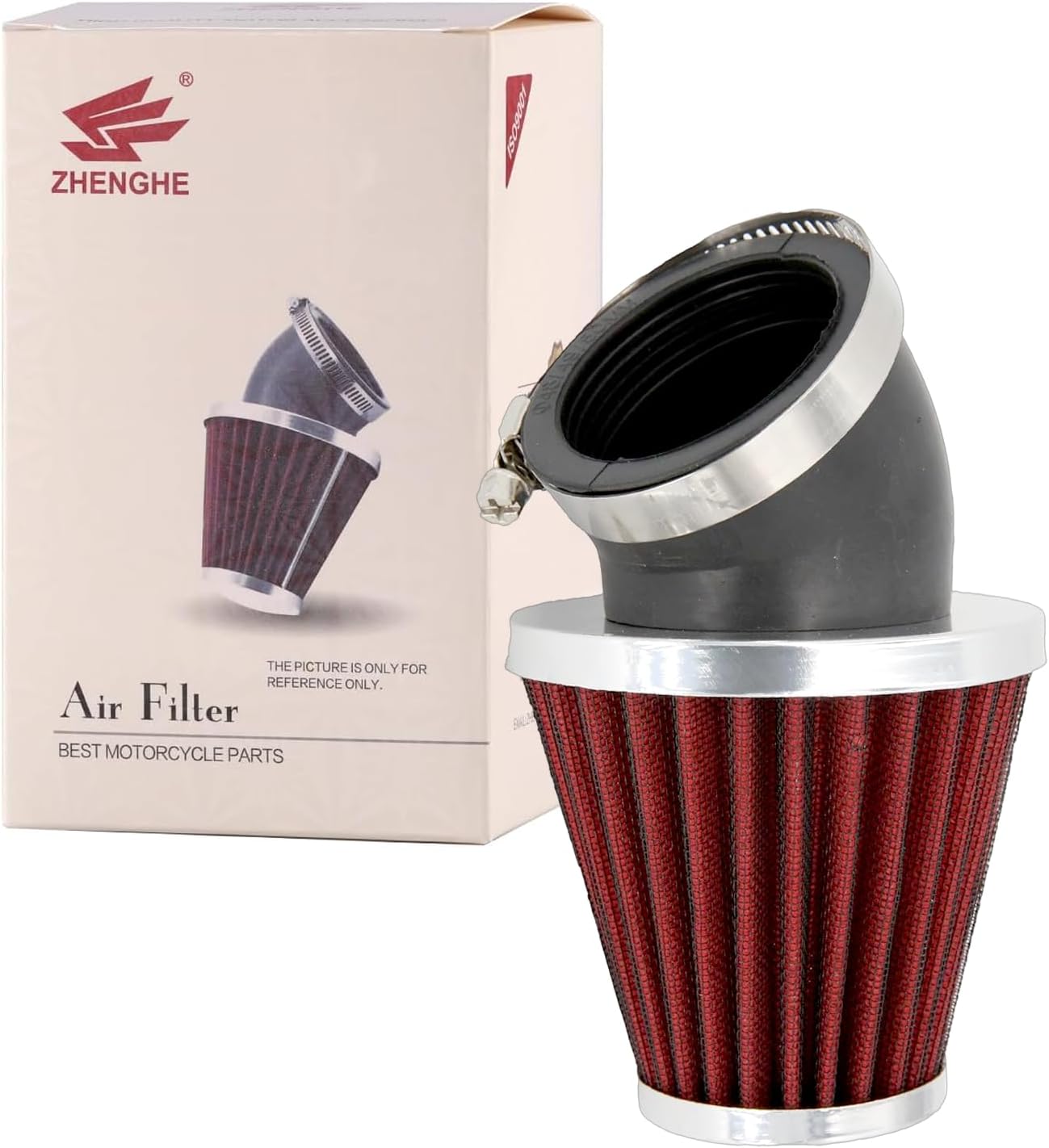 Filtro aire motocicleta 48-50mm Honda Yamaha Suzuki