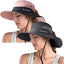 Sombrero safari mujer ala ancha UV plegable playa verano