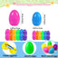 Set 24 huevos Pascua con señuelos pesca reales