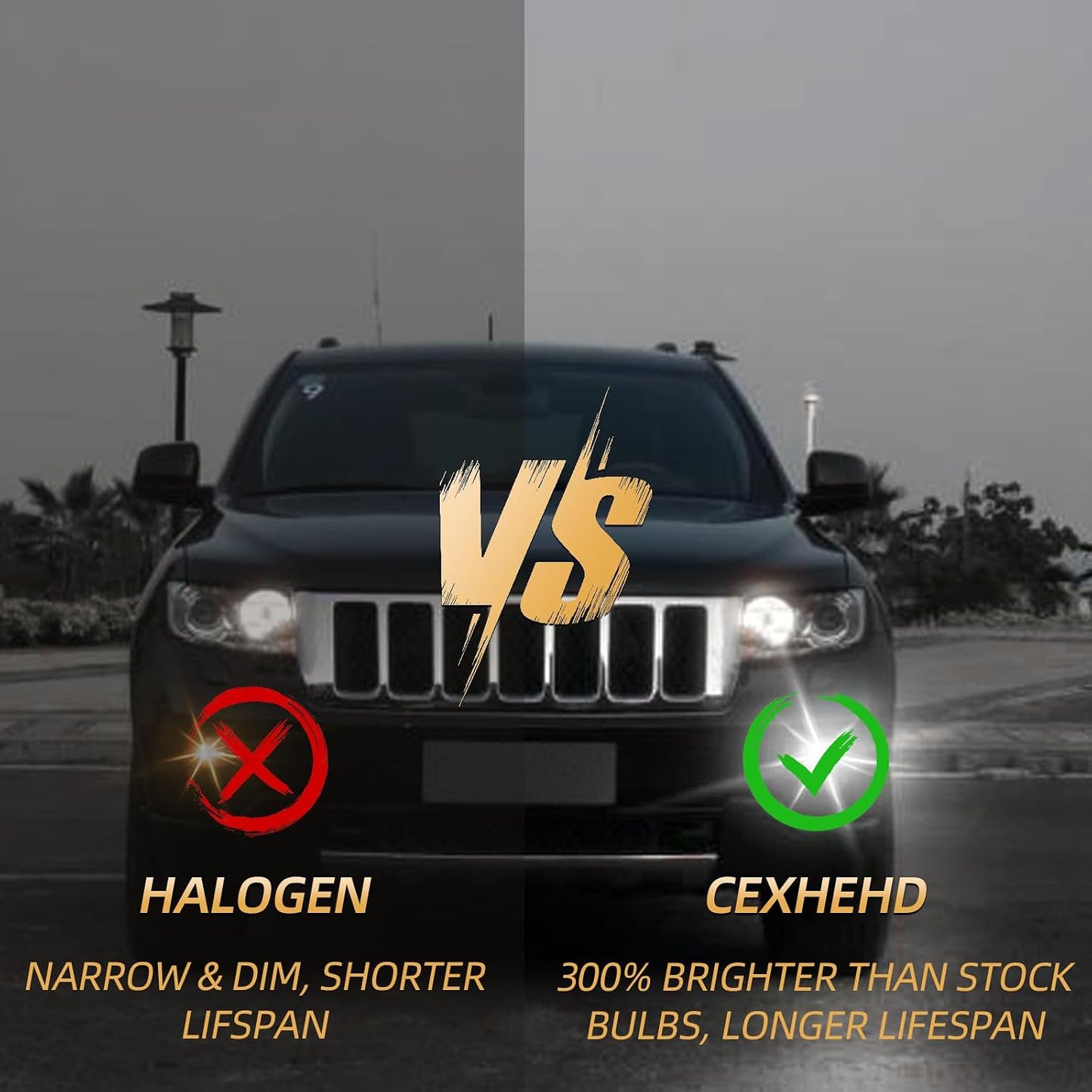 2 Pzas Luces Antiniebla LED 6000K para Toyota 4Runner