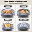 Contenedor sopa aislado EPP con cubo acero inox apilable