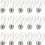 15 Bombillas LED S14 E26 1W Blanco Cálido Impermeable