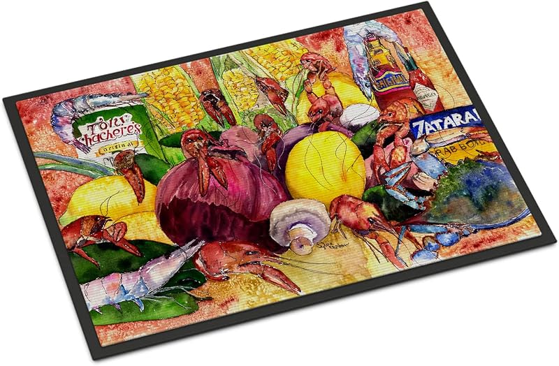 Tapete cangrejo 24x36pulg antiderrap puerta entrada