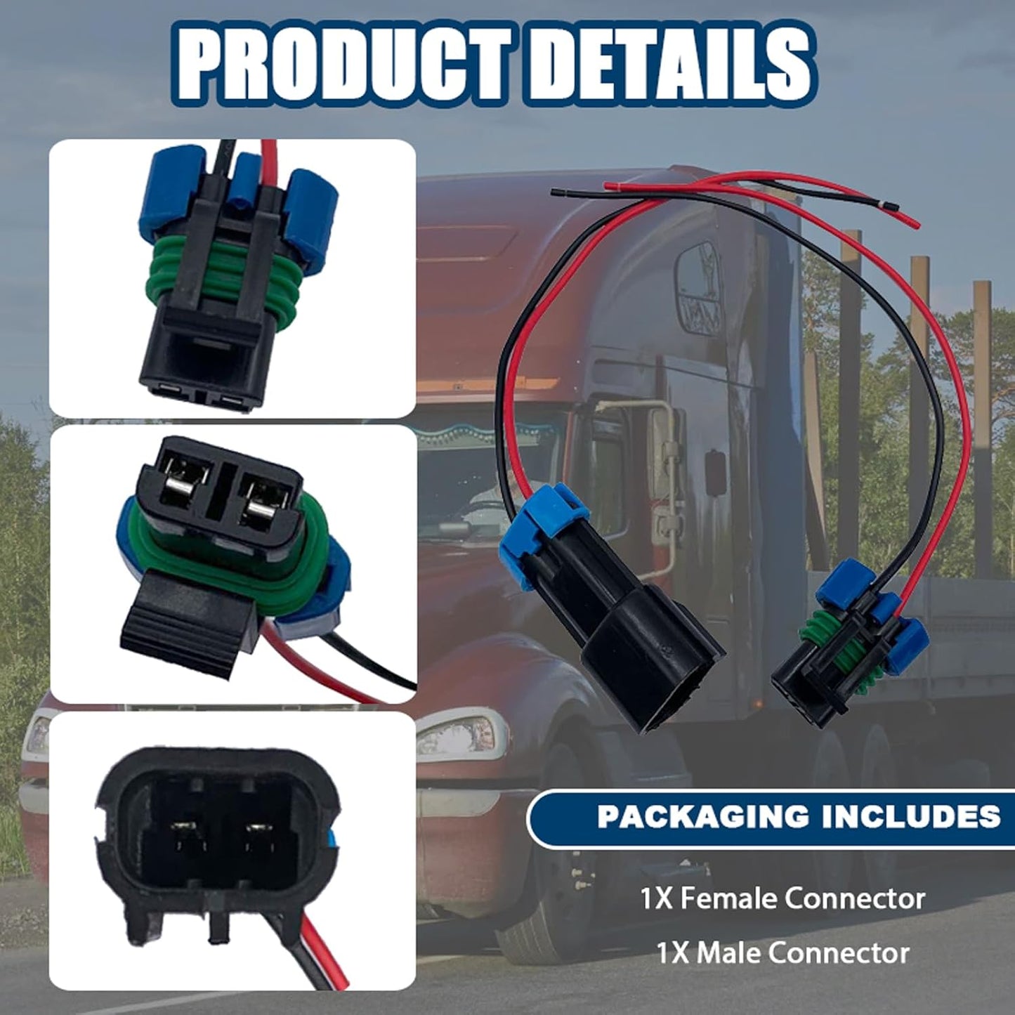 Arneses compresor a/c Freightliner Columbia 2000-22 SKI 4818