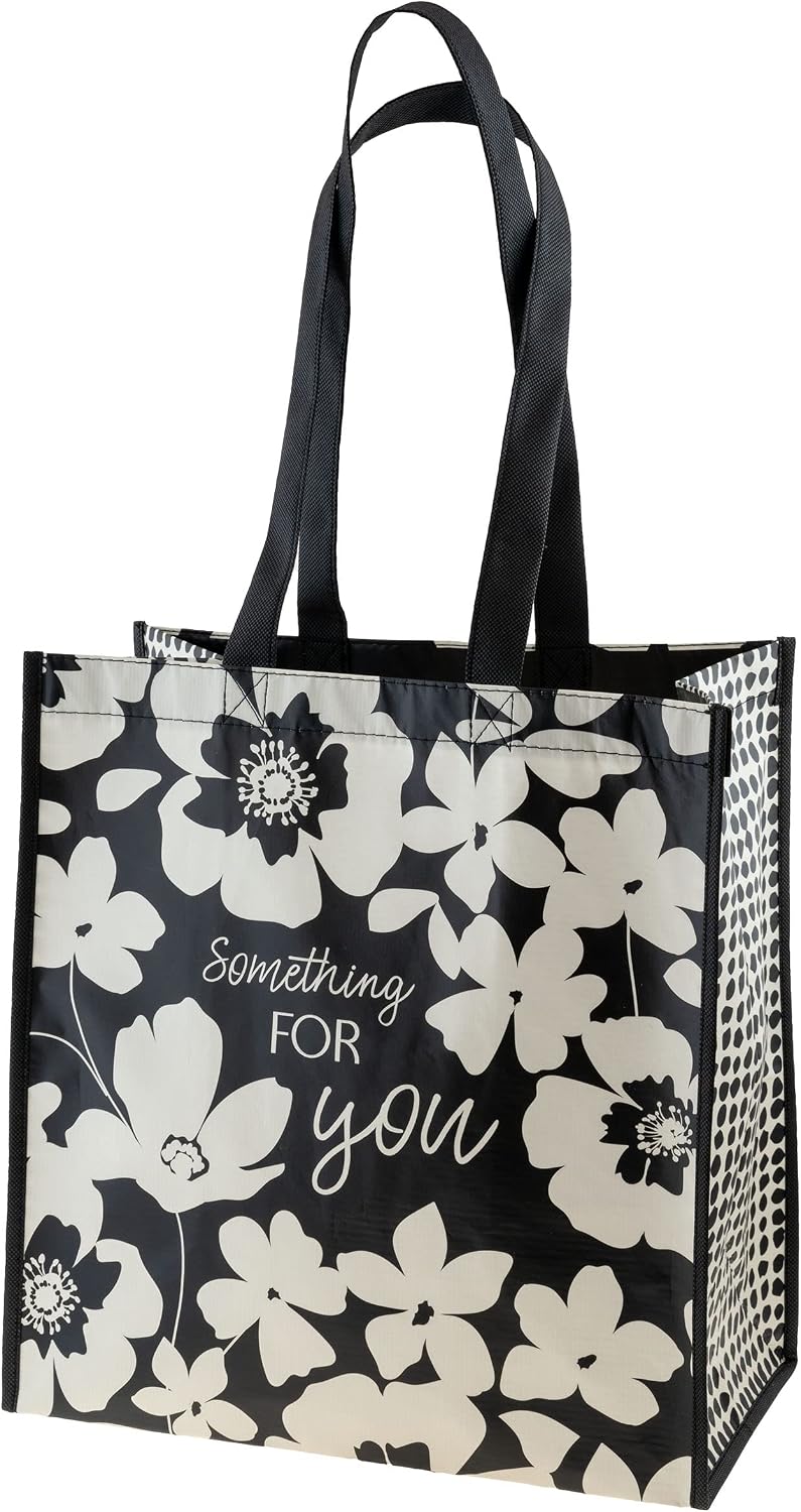 Bolsas regalo reutilizables RPET tinta floral grande