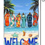 Banderas jardín playa decorativas doble cara 12x18pulg