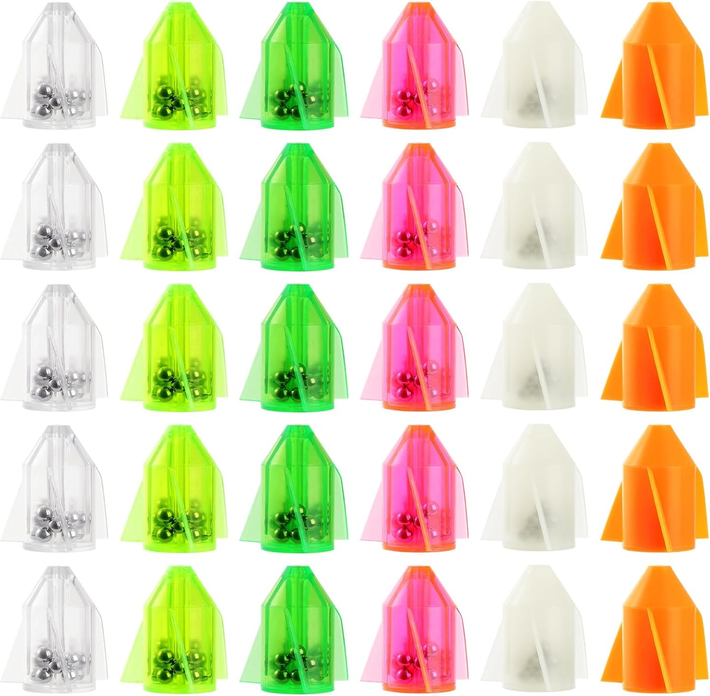 30 Sonajeros Bagre 15 Cuentas Anillo Comp Pesca