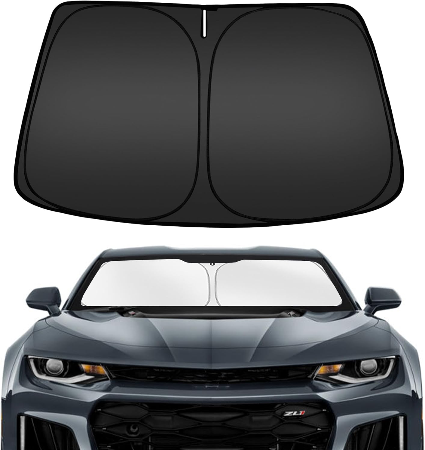 Parasol plegable para Chevy Camaro 2016-24 bloquea UV