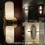 2 Apliques Alabastro 14pulg Iluminación Tocador Dormitorio
