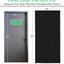 Cortina magnética térmica negra 36x80pulg aislante para puerta