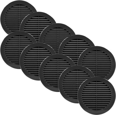 Cubierta ventilación exterior 6pulg malla integrada pack 10