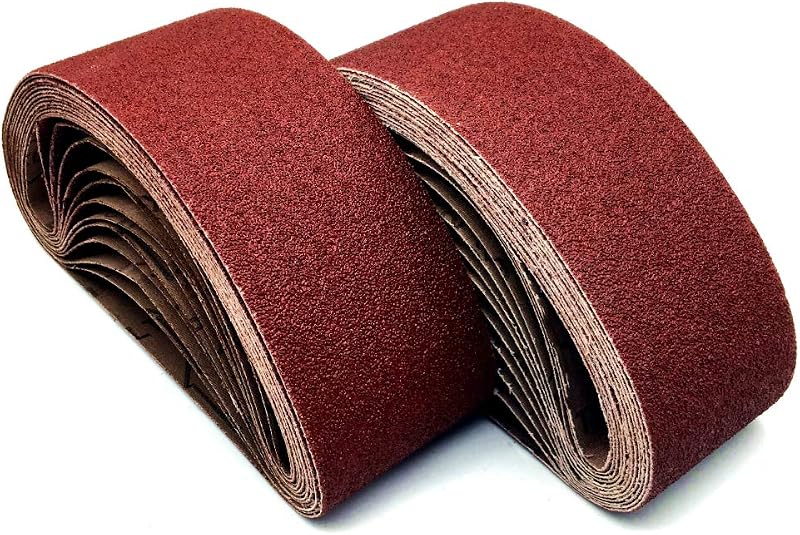 Cinta lijado 3x24 pulg grano 80 pack 18