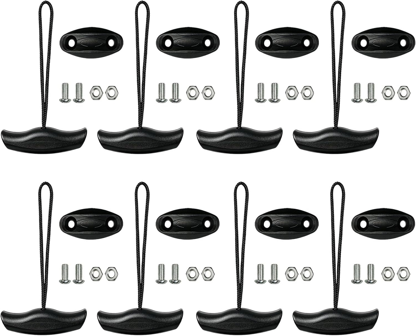Pack 2/4/8 Manijas Kayak con Cable y Ojo Almohadilla