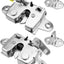 Pestillo puerta trasera comp Toyota Tacoma 04-15 Hilux 04-11